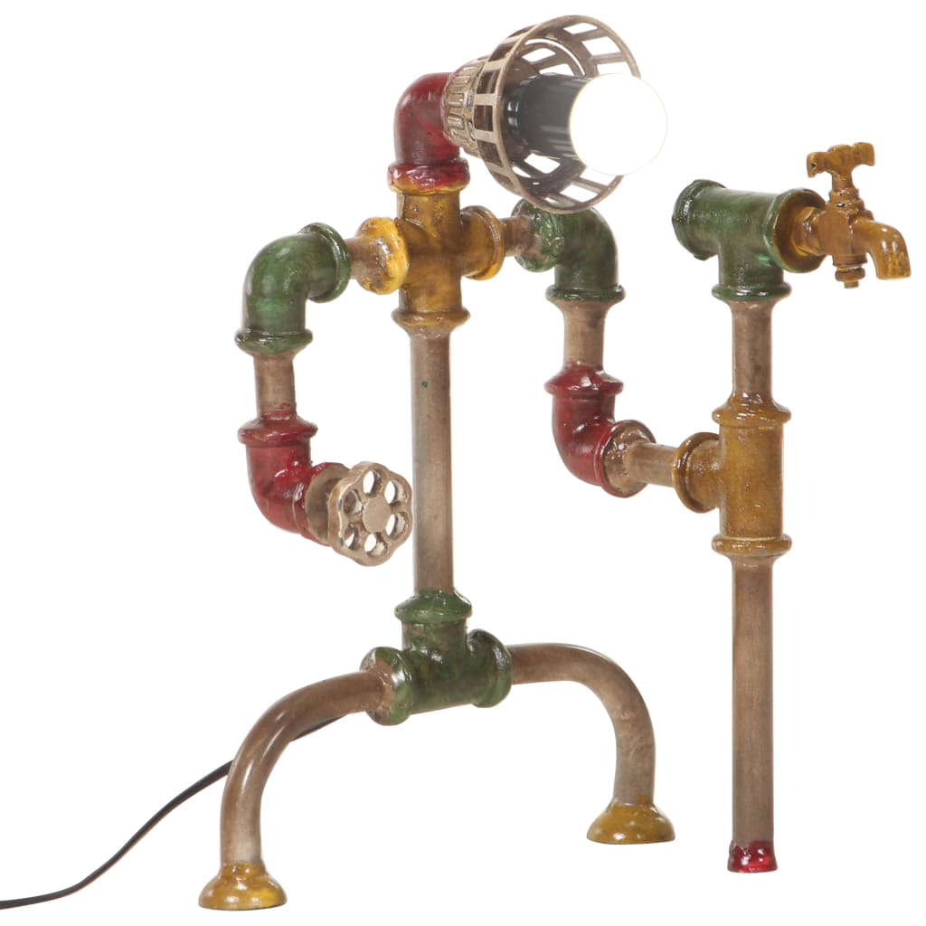 Standleuchte Industriestil Wasserrohr-Design Eisen
