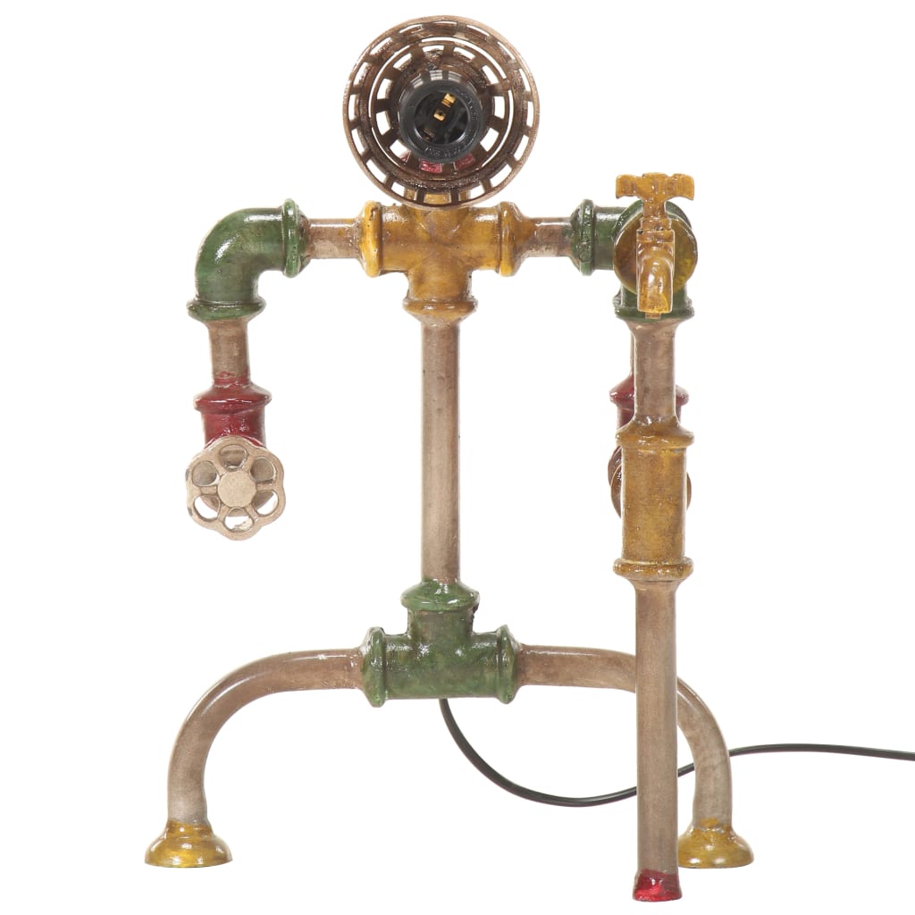Standleuchte Industriestil Wasserrohr-Design Eisen