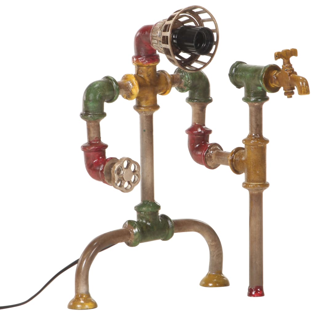 Standleuchte Industriestil Wasserrohr-Design Eisen
