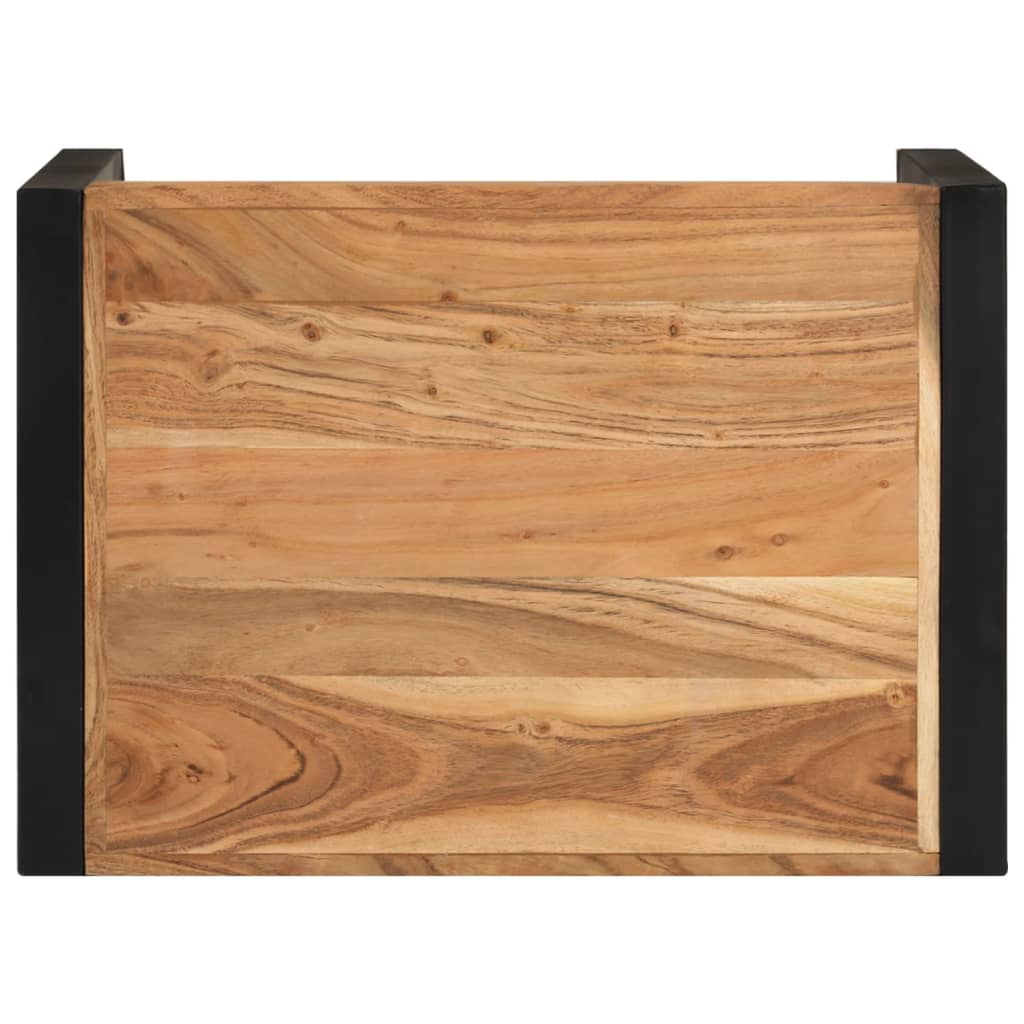 Satztische 3-tlg. Massivholz mit Palisander-Finish