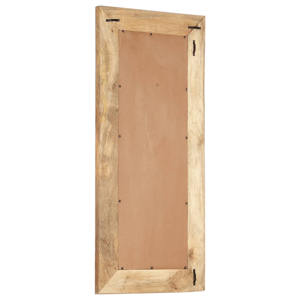Spiegel Handgeschnitzt 110x50x11 cm Massivholz Mango