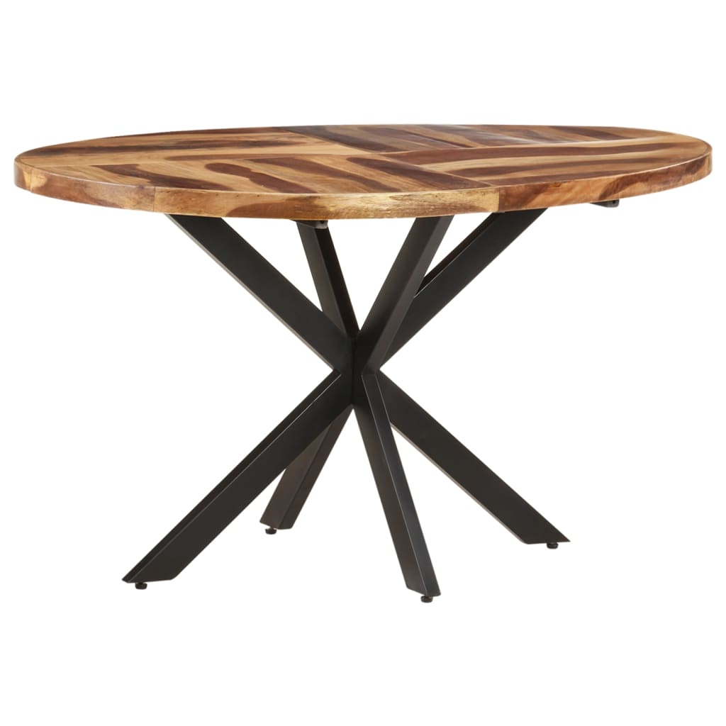 Esstisch 140x80x75 cm Akazie Massivholz mit Palisander-Finish