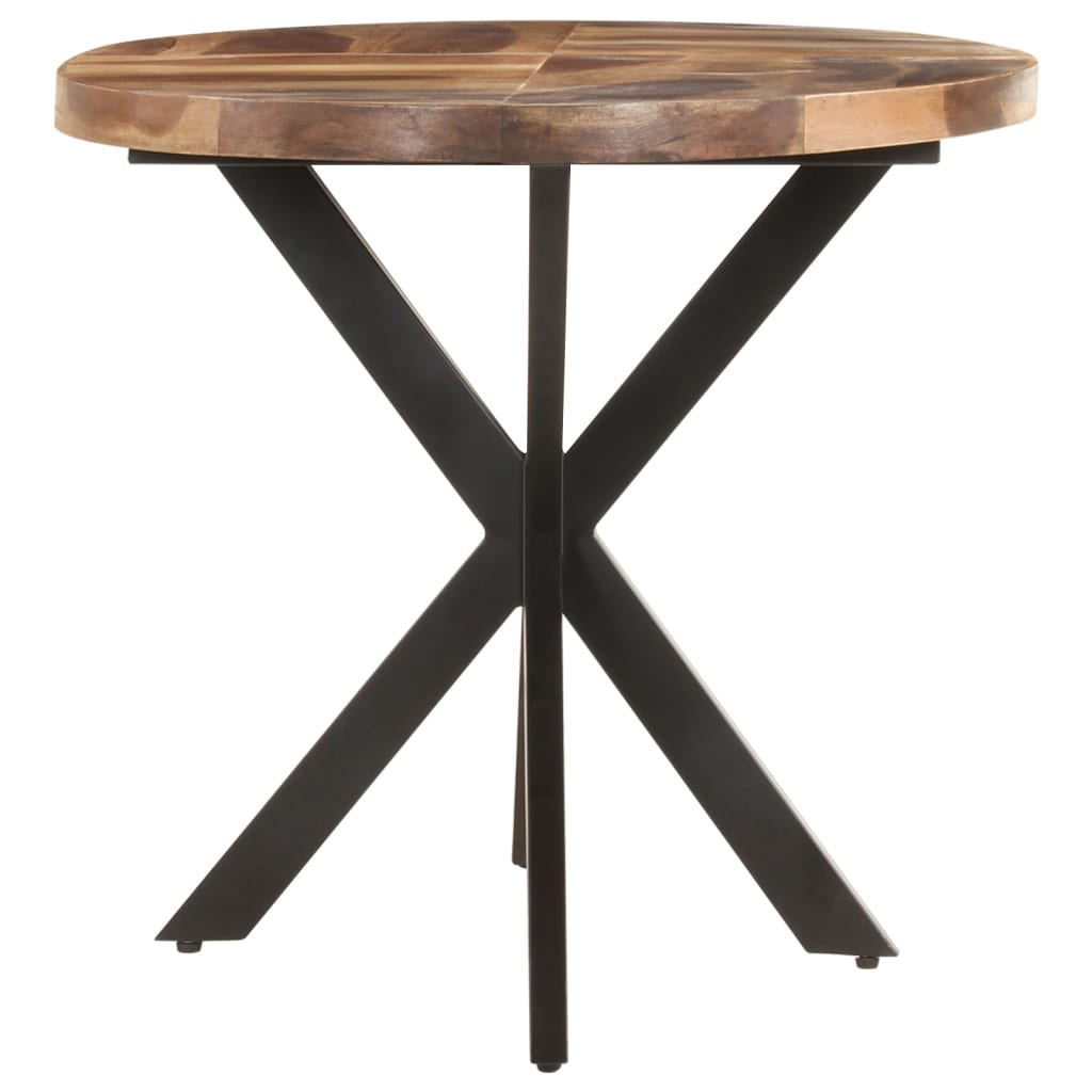 Esstisch 140x80x75 cm Akazie Massivholz mit Palisander-Finish