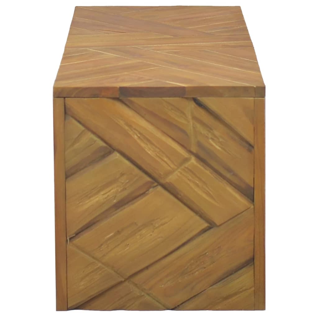 TV-Schrank 110x35x36 cm Massivholz Teak