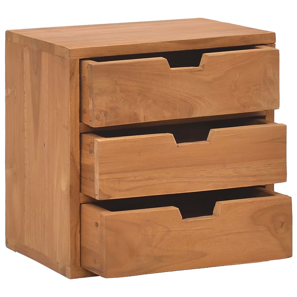 Nachttisch 40x30x40 cm Teak Massivholz