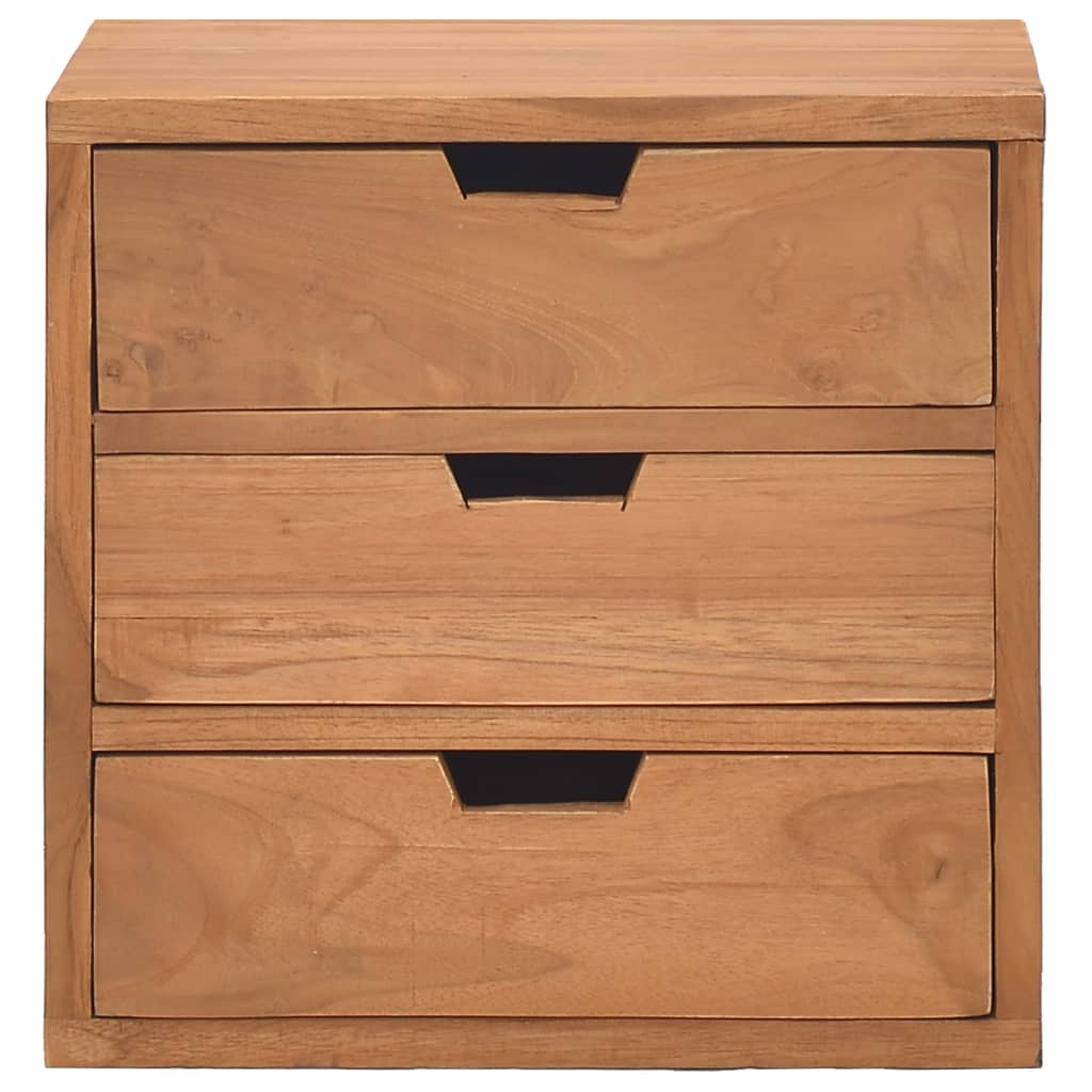Nachttisch 40x30x40 cm Teak Massivholz