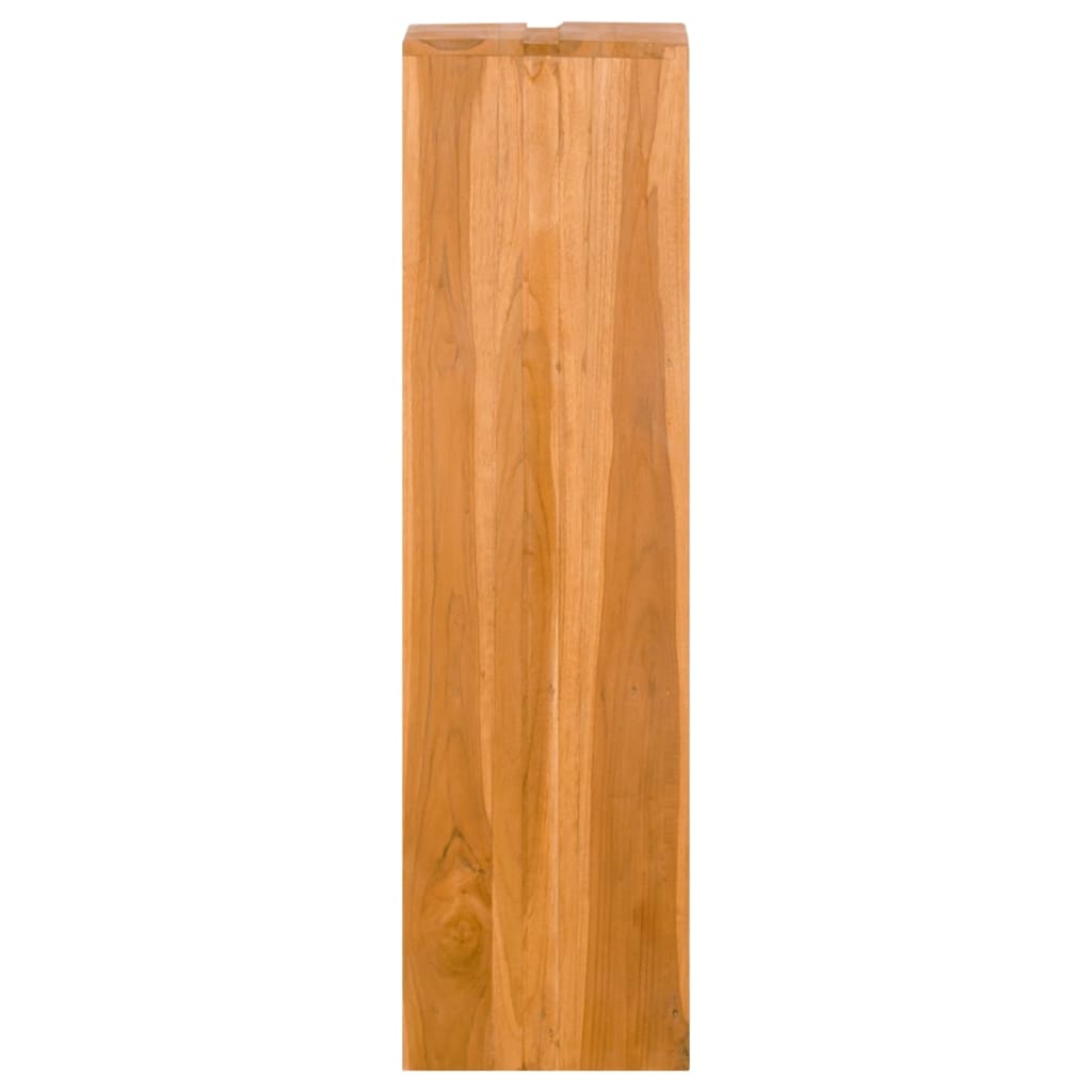 Bücherregal 30x30x110 cm Massivholz Teak