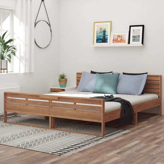 Massivholzbett Teak 180x200 cm