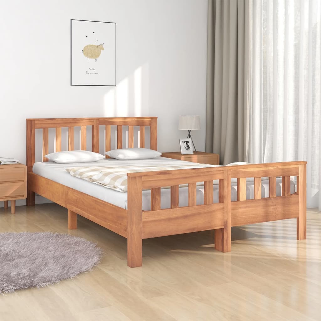 Massivholzbett Teak 120x200 cm