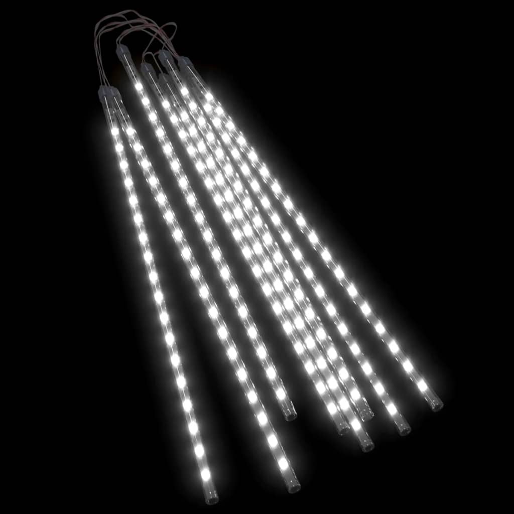 8 Stk. Meteorlichter 50 cm 288 LEDs Innen- Außenbereich Kaltweiß