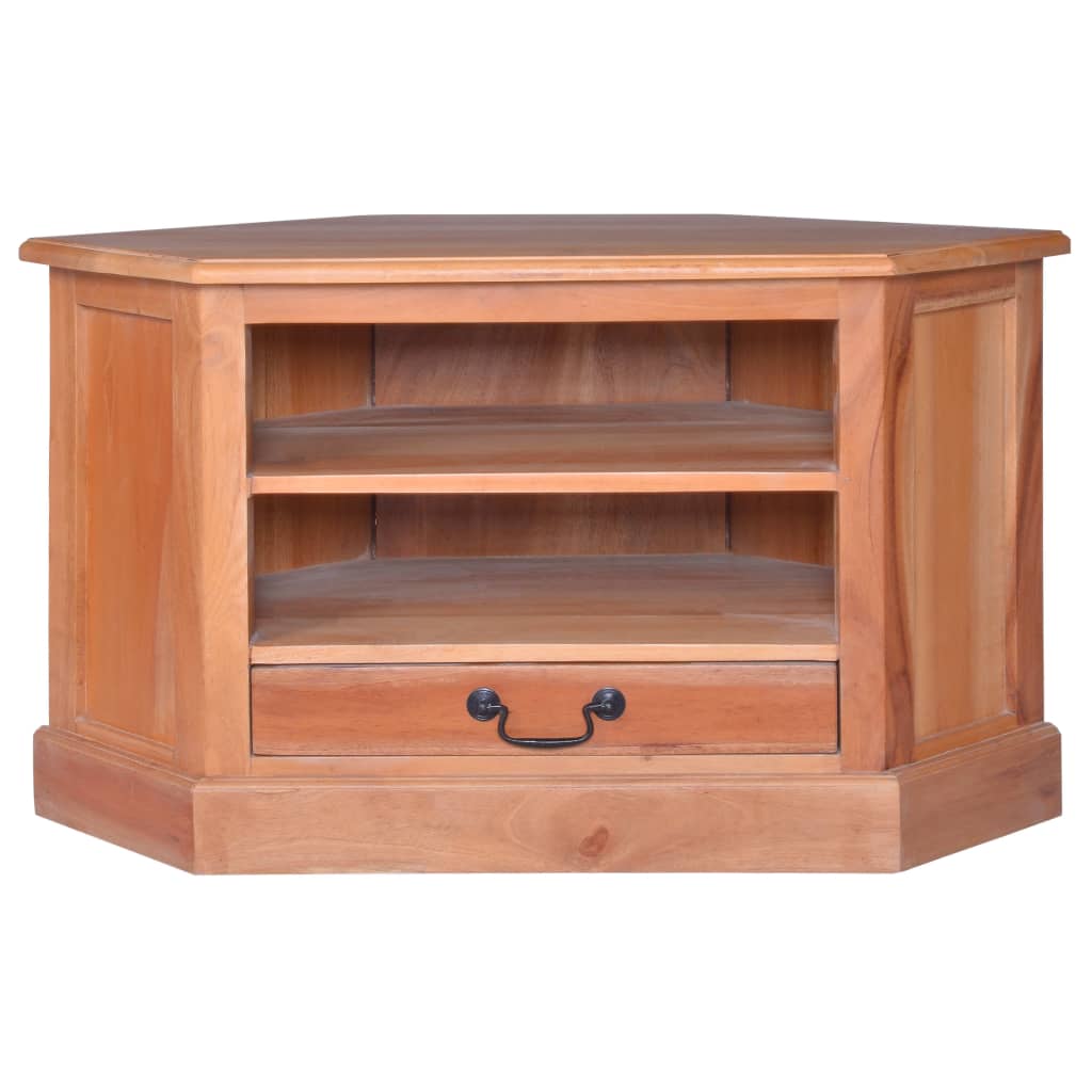 Eck-TV-Schrank 80x40x49 cm Massivholz Mahagoni