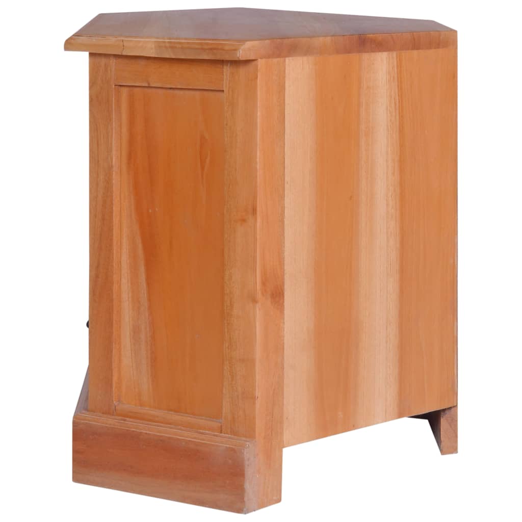 Eck-TV-Schrank 80x40x49 cm Massivholz Mahagoni