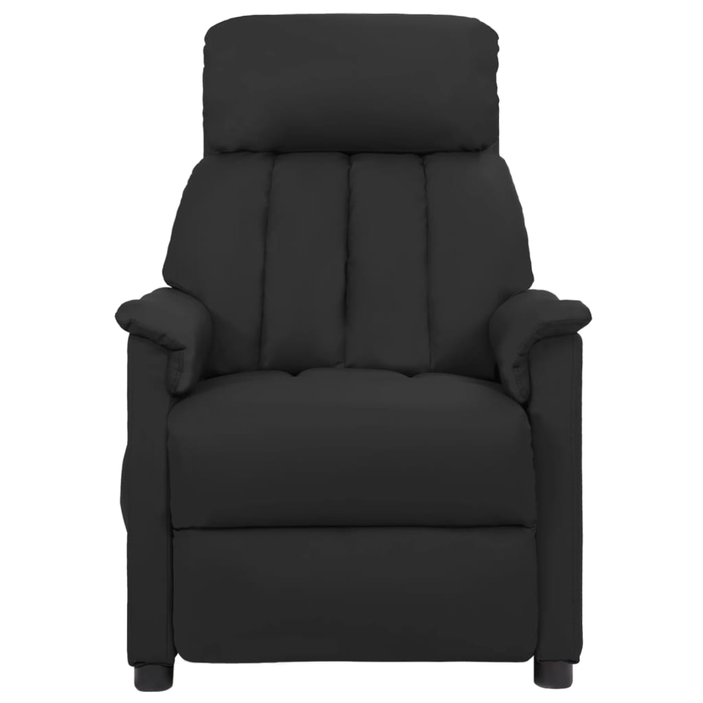 Massagesessel Schwarz Kunstleder