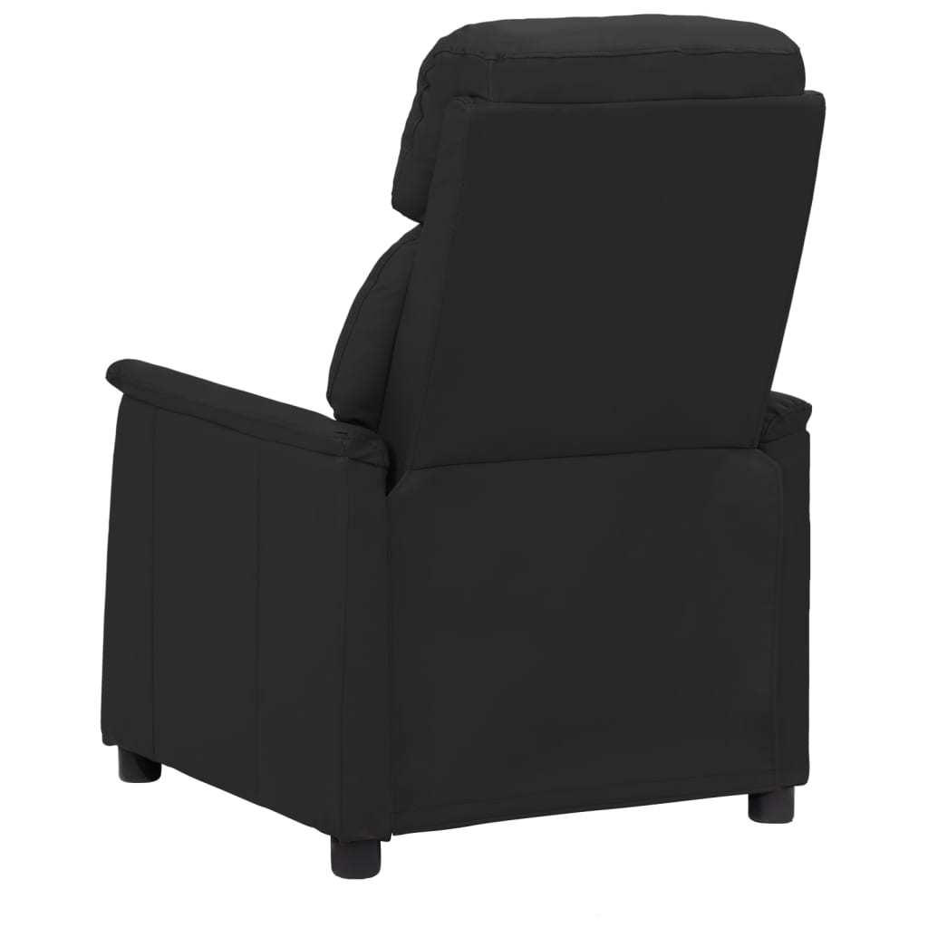 Massagesessel Schwarz Kunstleder