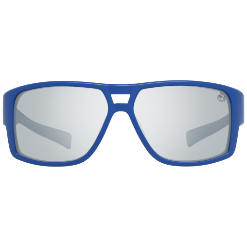 Timberland Men's Blue Rectangular Sunglasses