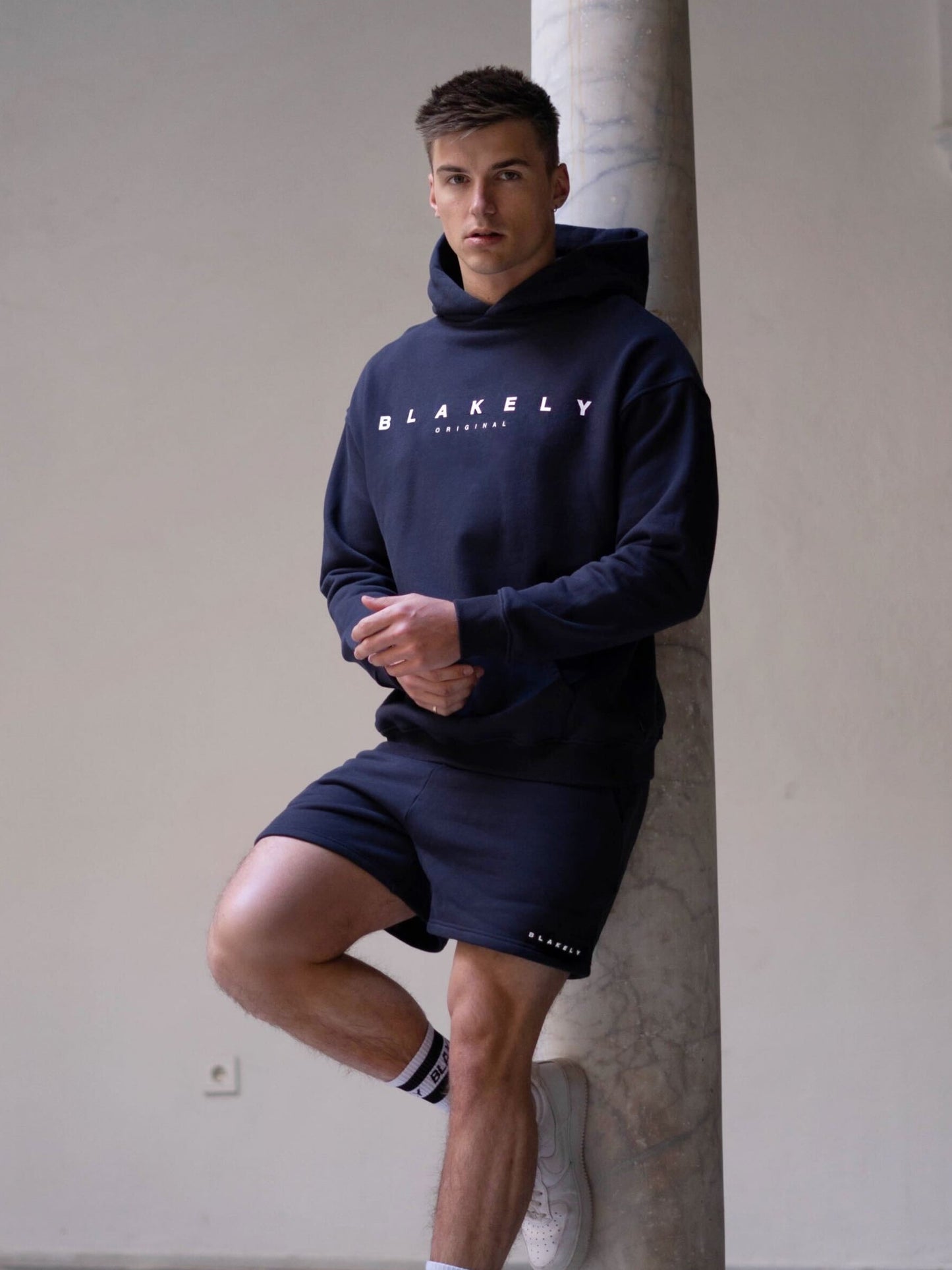 Evolved Jogger Shorts - Navy