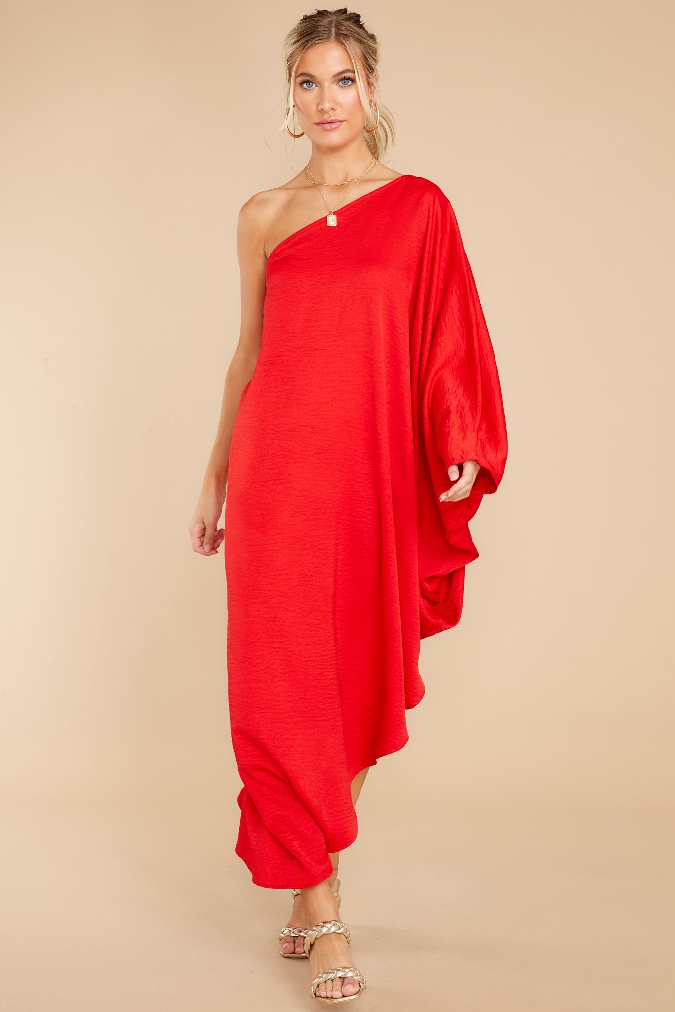 Like Royalty Red Maxi Dress