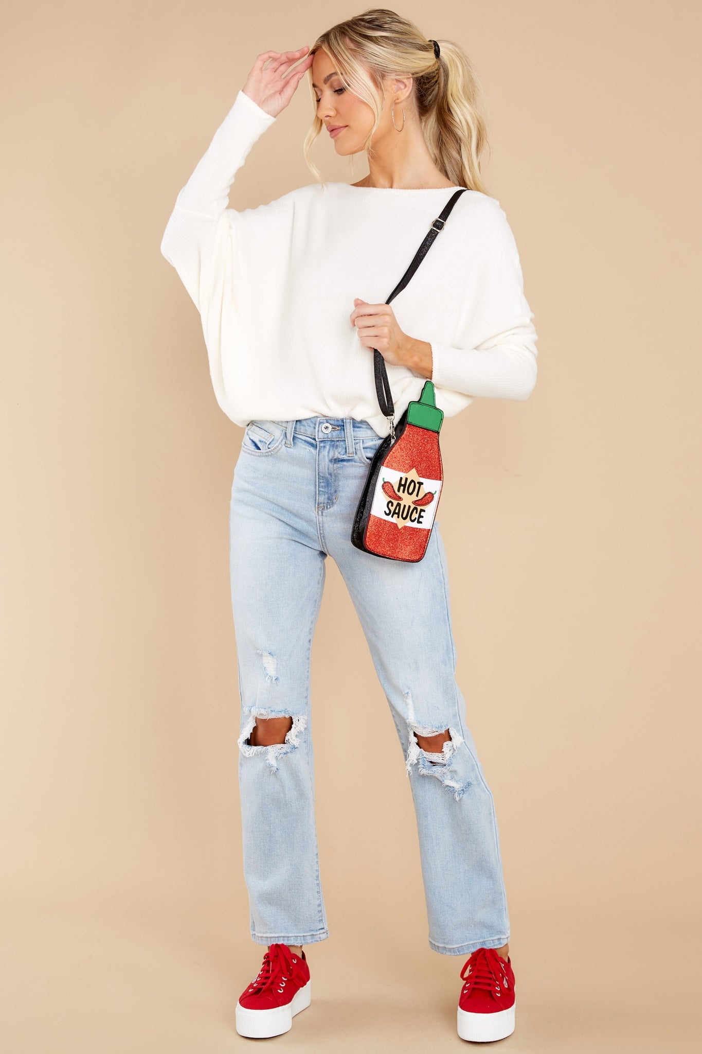 Essential Moment White Sweater