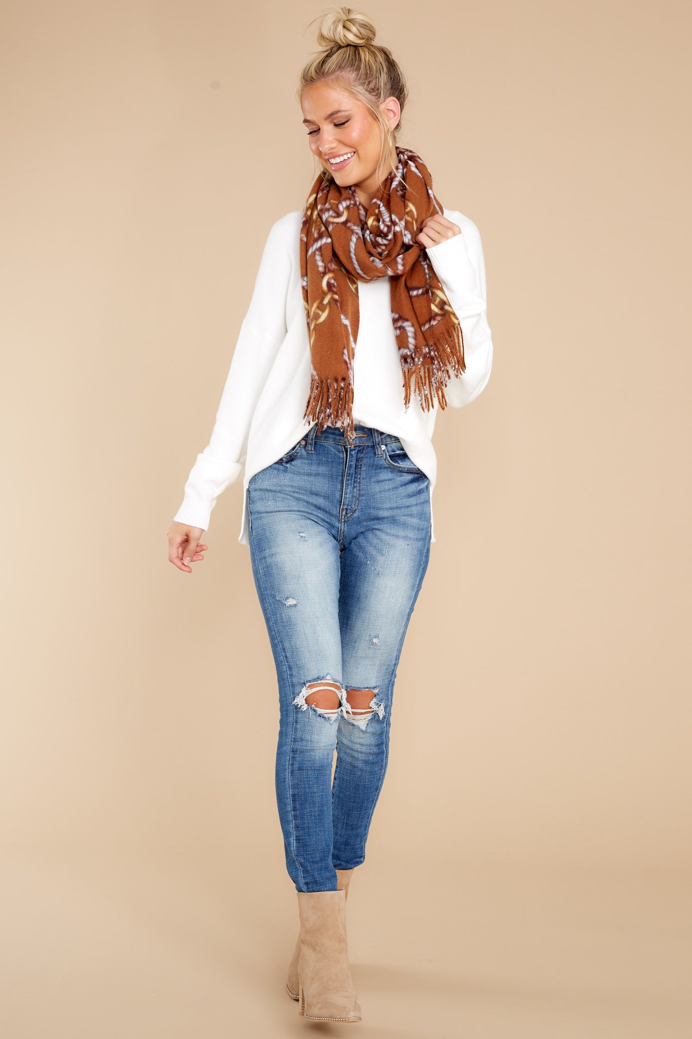 Only A Memory Ivory Sweater
