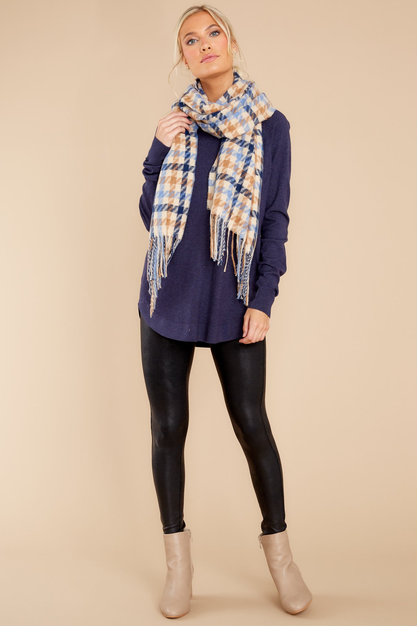 Another Story Indigo Blue Top