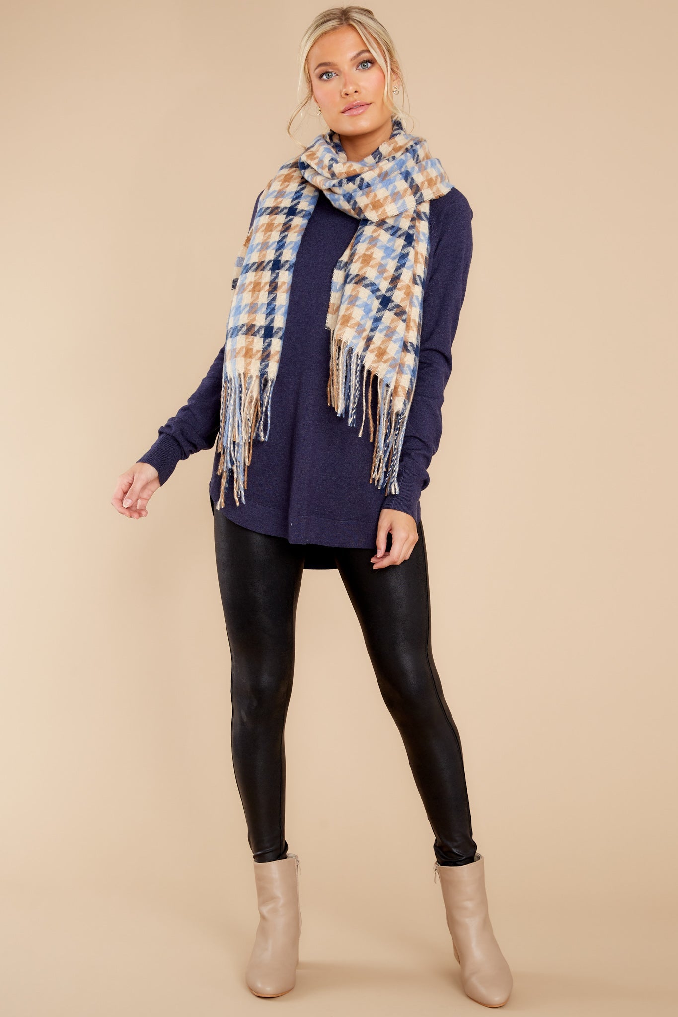 Another Story Indigo Blue Top
