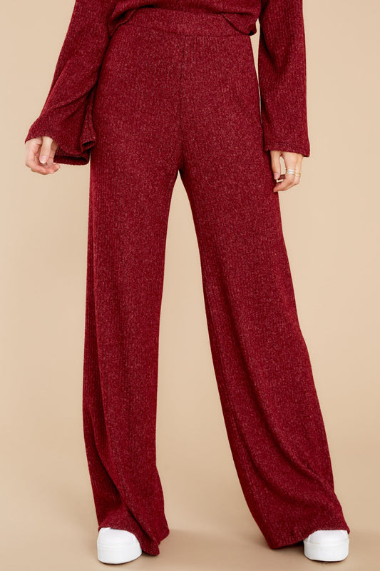 Just Casual Wine Pants