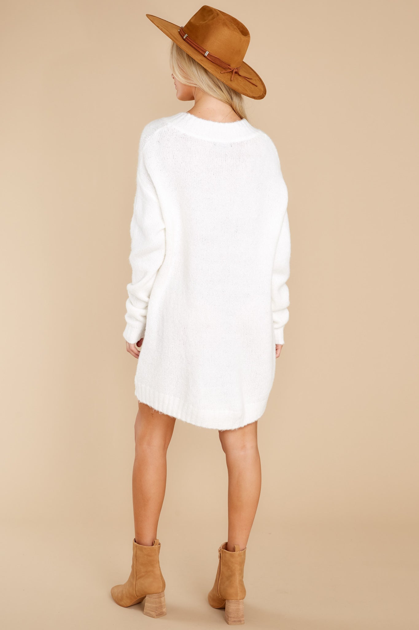Forever In Love Ivory Tunic Sweater
