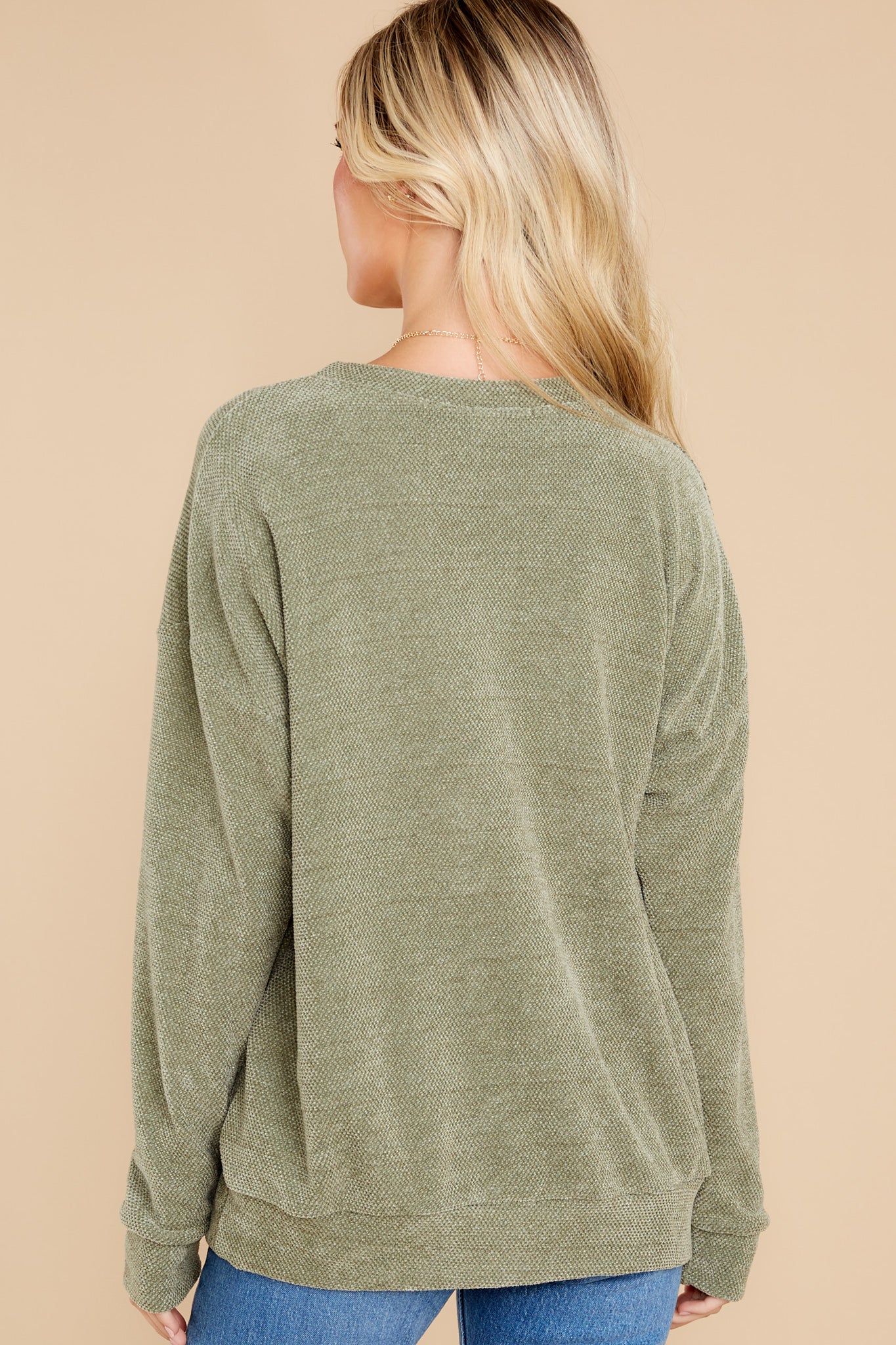 Cozy Nights Sage Sweatshirt