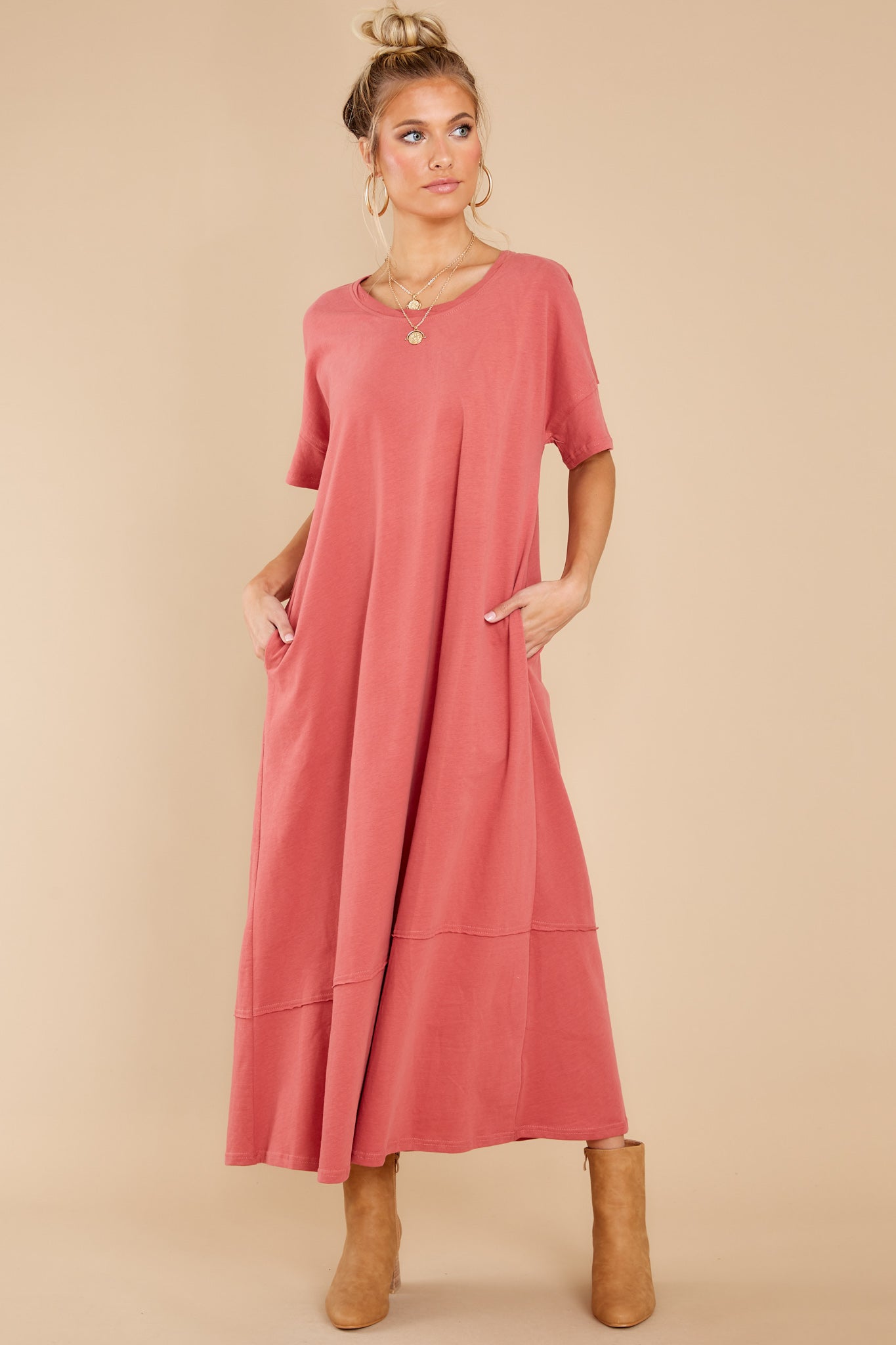Highway Chaser Rose Maxi Dress