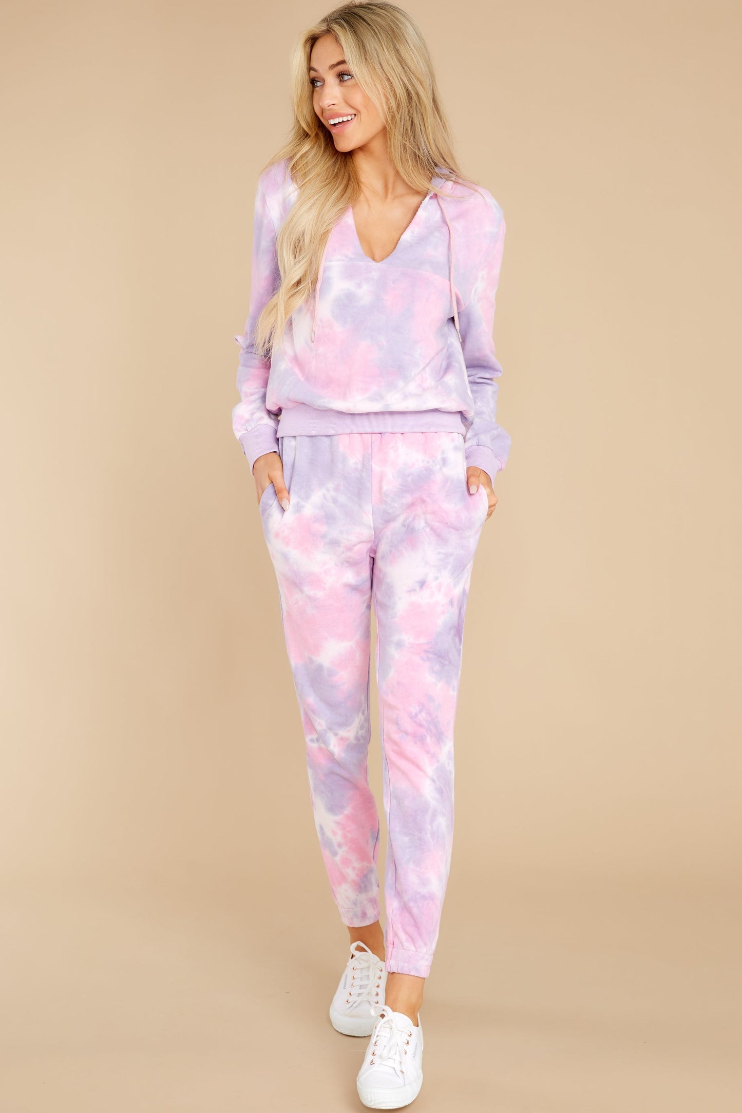 Mystical Moments Pink Tie Dye Hoodie