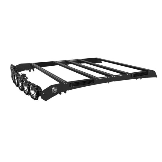 KC HiLiTES 05+ Toyota Tacoma (Double Cab) M-RACK KIT - 50" C-Series LED CR50 - 300W Curved Light (kcl9224))