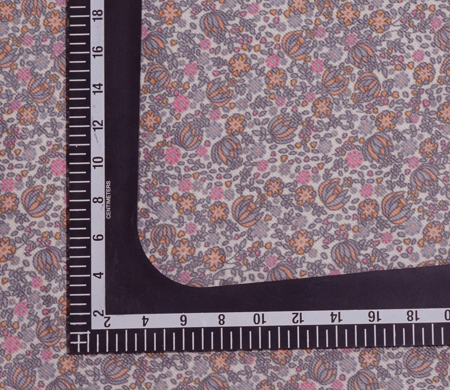 Small Floral Pattern Digital Printed Pure Pashmina Fabric Available in Pink , Green , Grey and Yellow