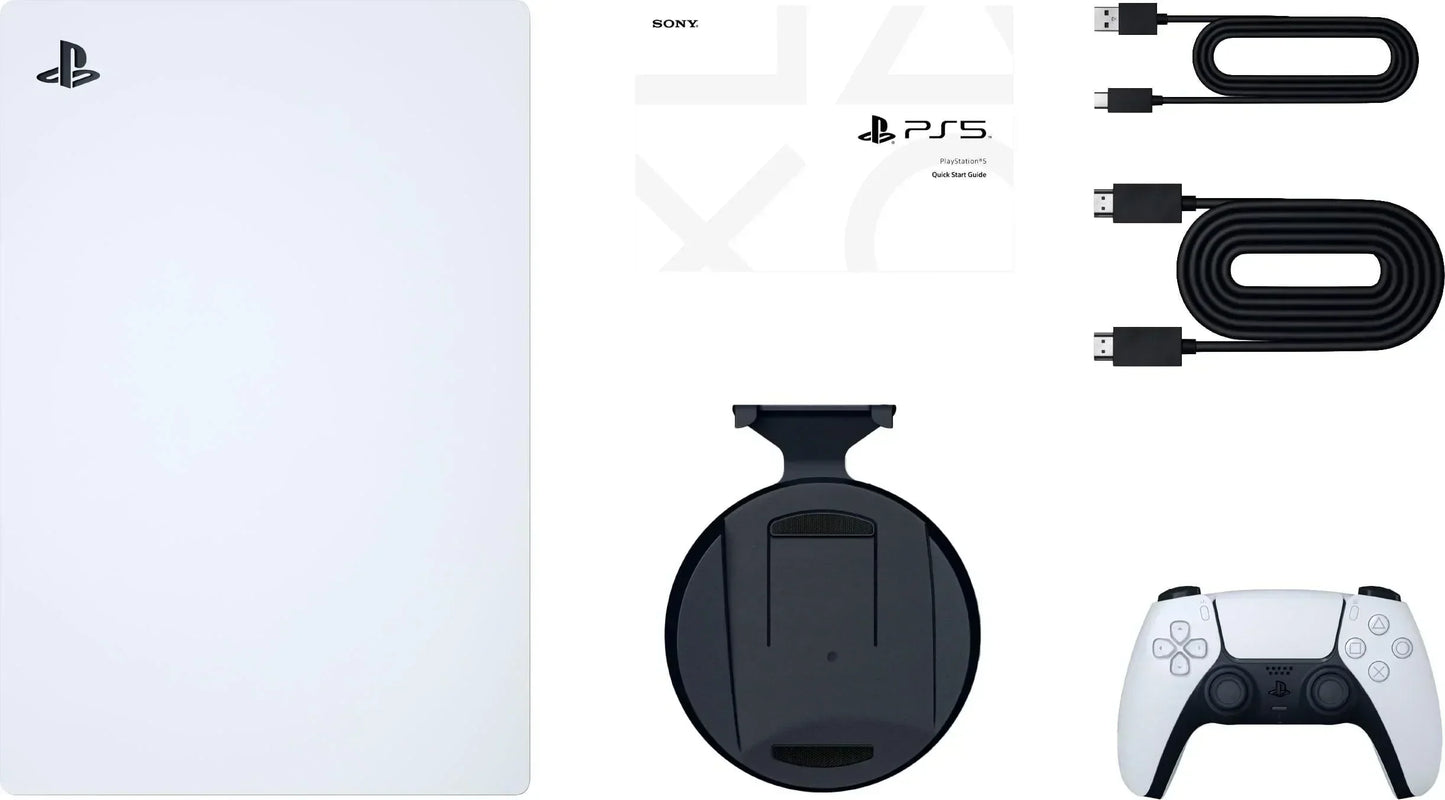 Play station 5 1.8TB Upgraded Horizon Forbidden West Bundle with Miles Morales and Mytrix Controller Charger