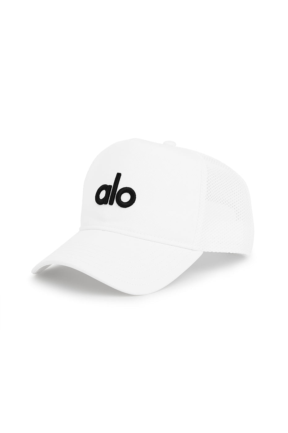 District Trucker Hat - White/Black