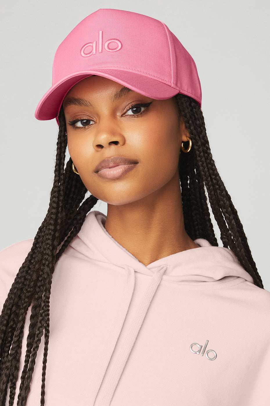 District Trucker Hat - Candy Pink
