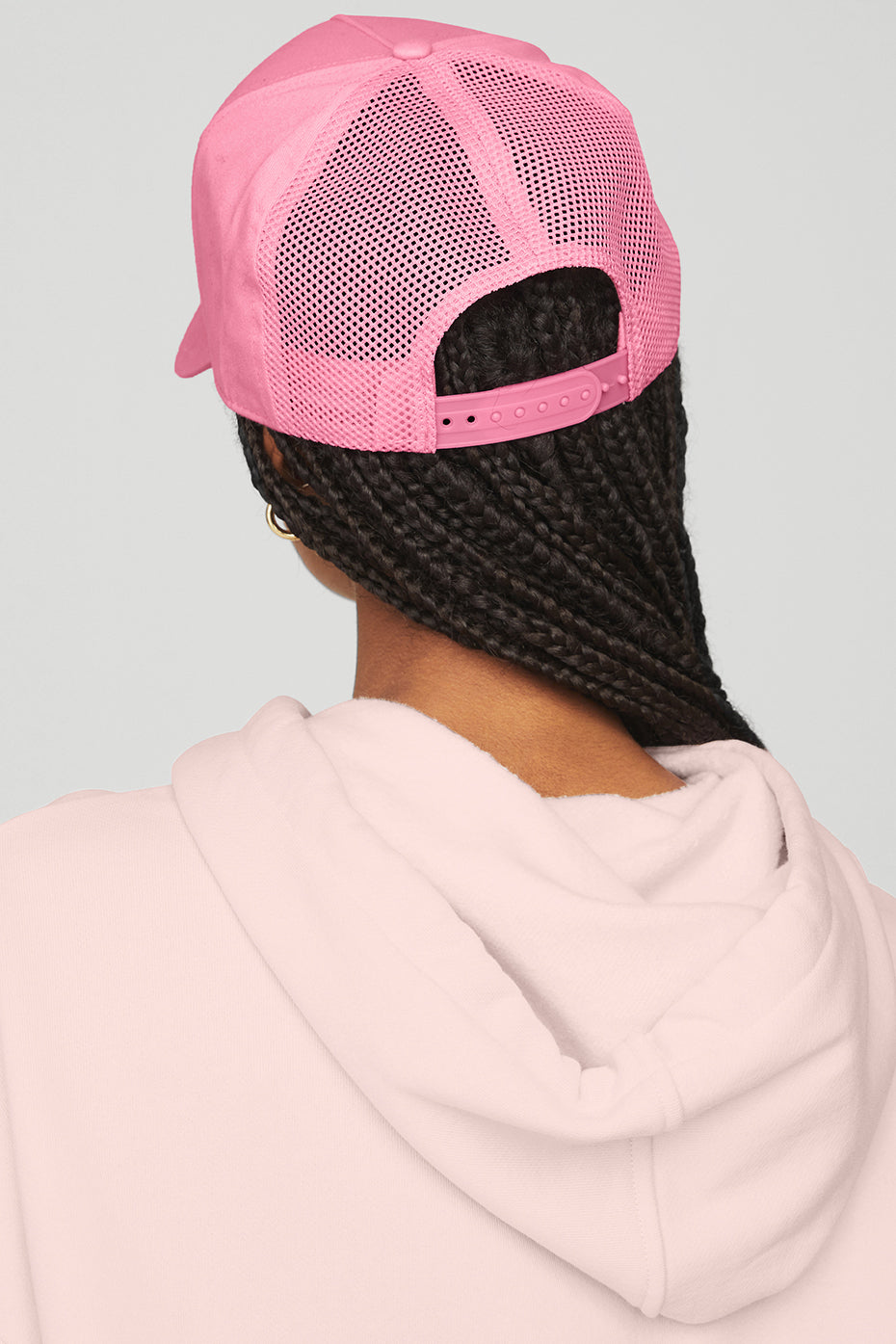 District Trucker Hat - Candy Pink