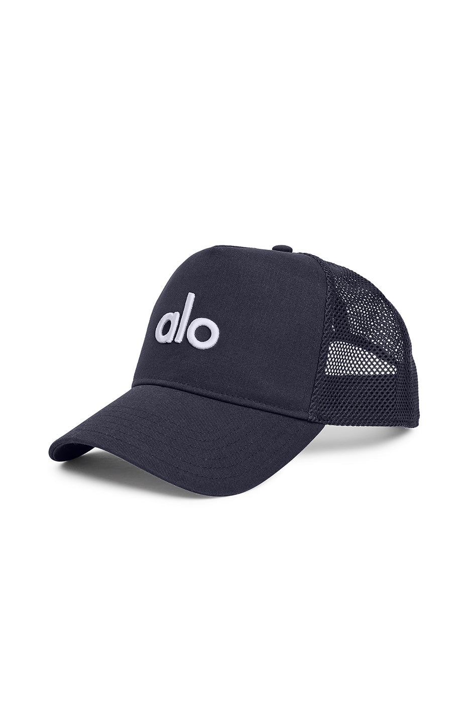 District Trucker Hat - True Navy/White