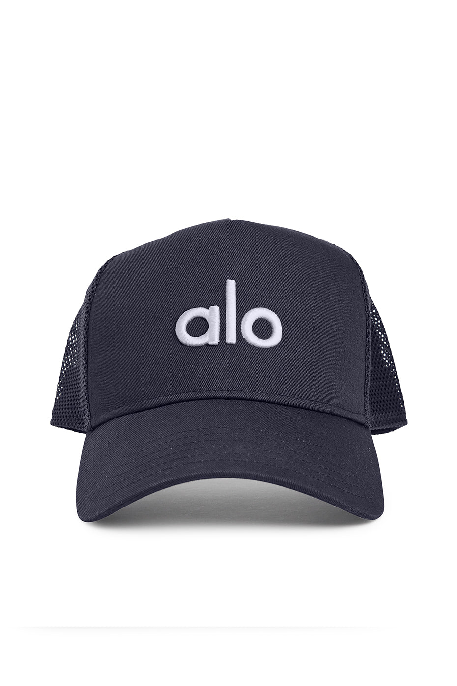 District Trucker Hat - True Navy/White