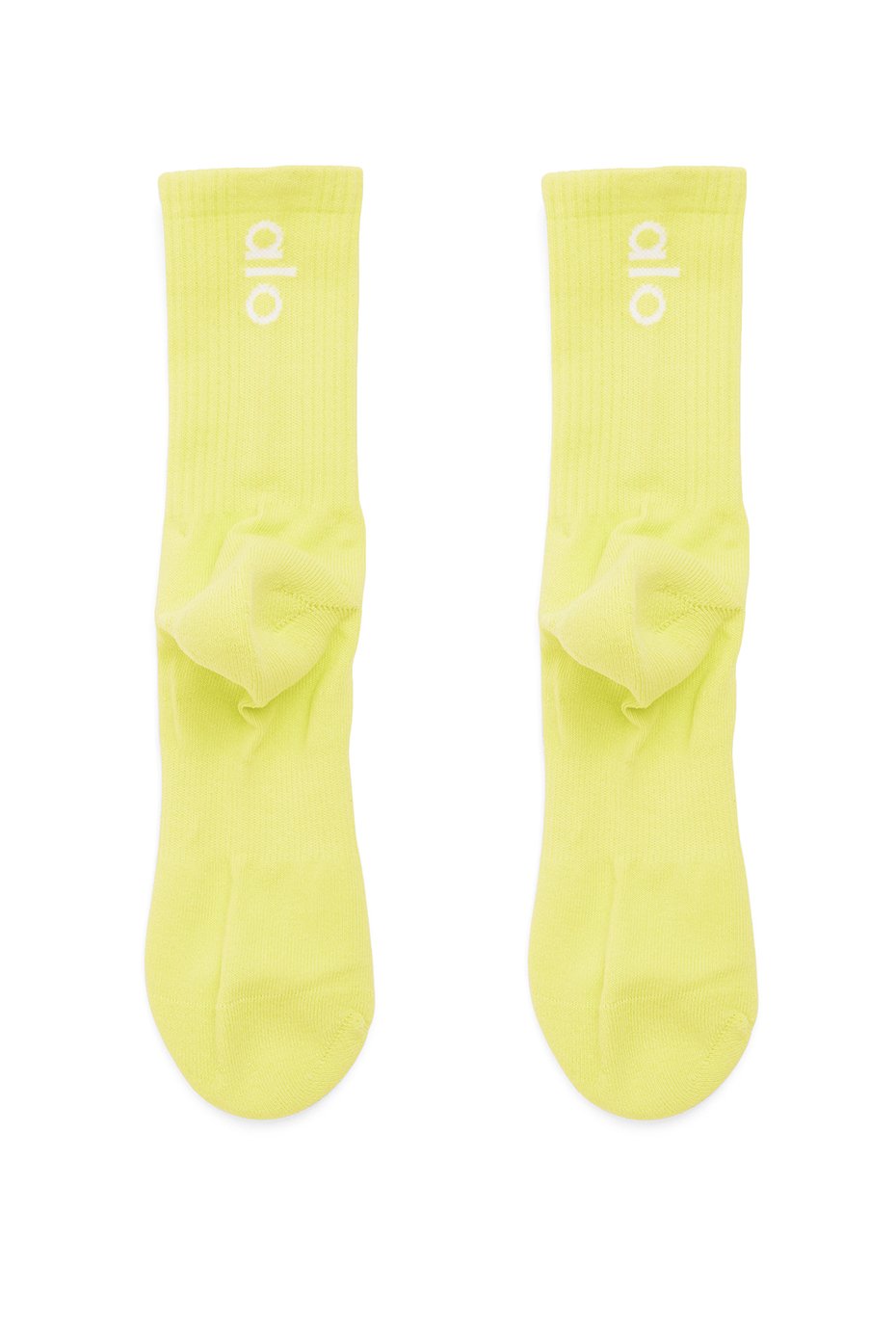 Men's Traverse Sock - Neon Shock Yellow/White