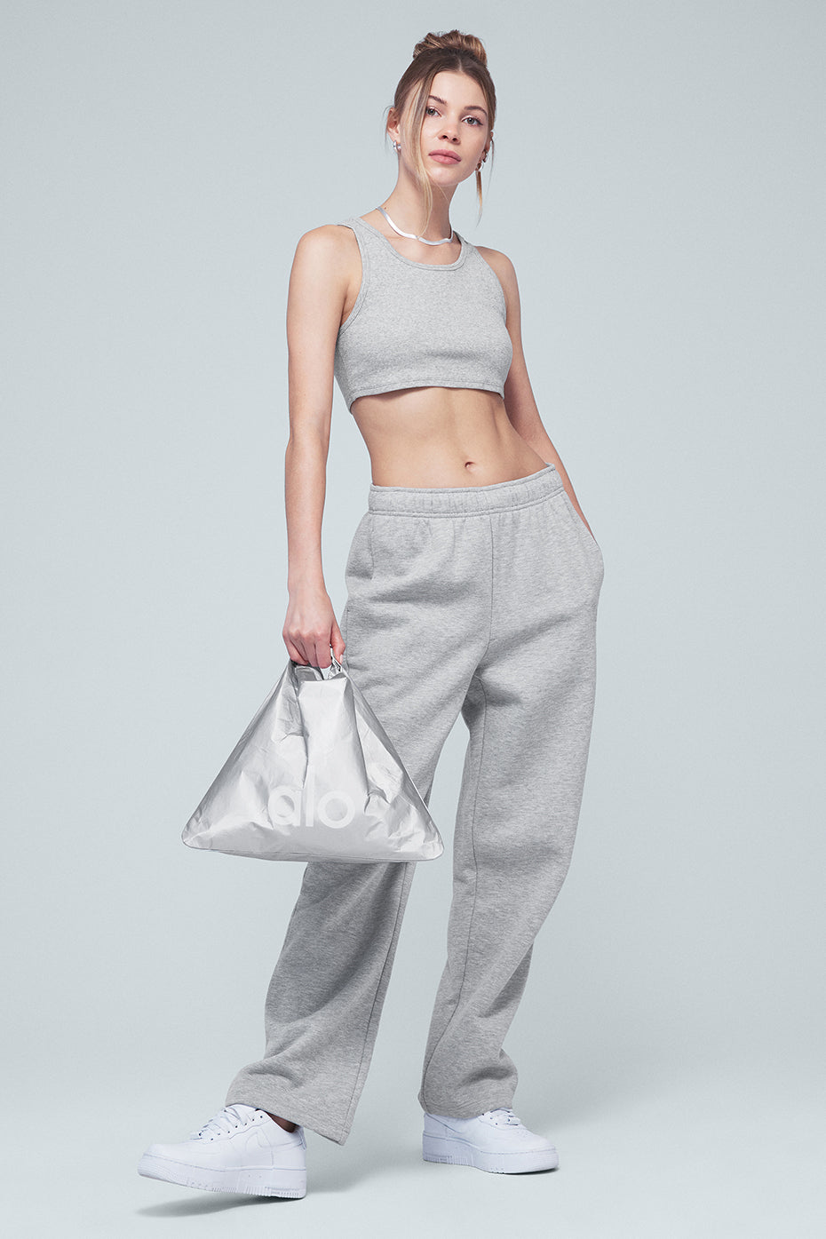 Keep It Dry Fitness Bag - Silver Foil