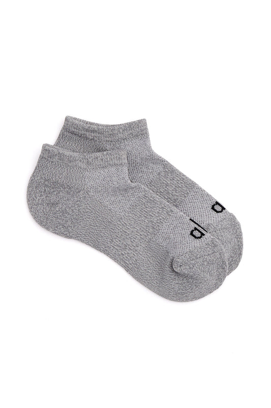 Women's Everyday Sock - Dove Grey Heather/Black