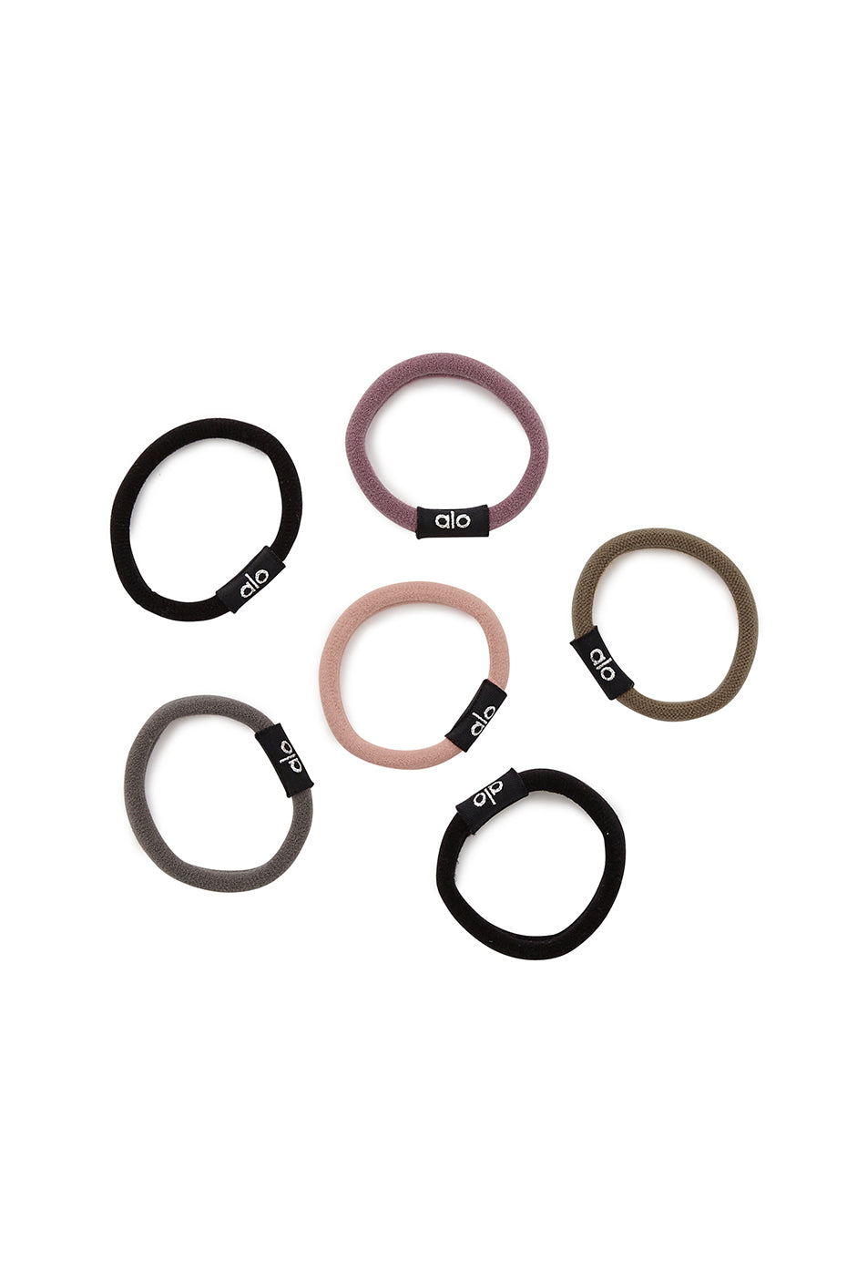 Untangled Hair Tie 6-Pack - Natural Multi