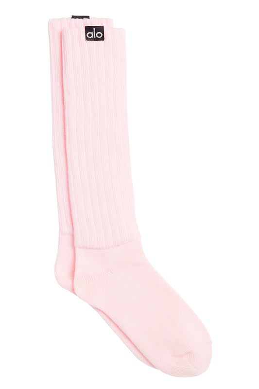 Women's Scrunch Sock - Powder Pink
