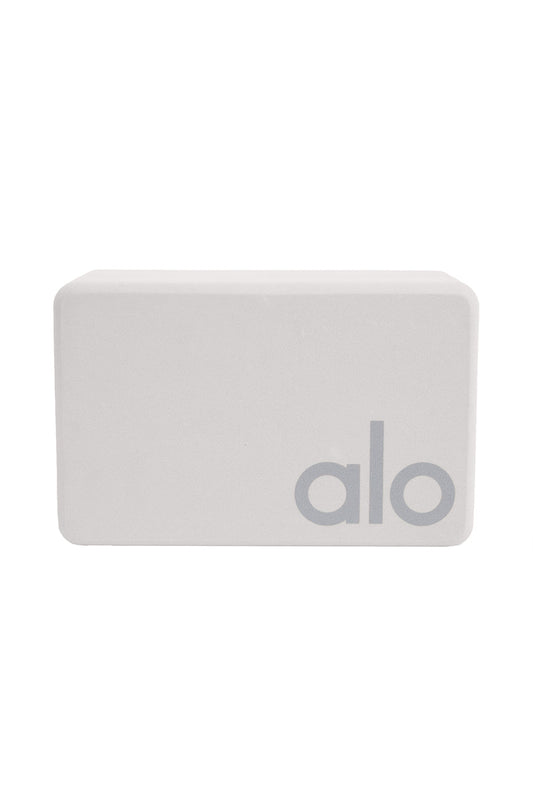 Uplifting Yoga Block - Dove Grey/Silver