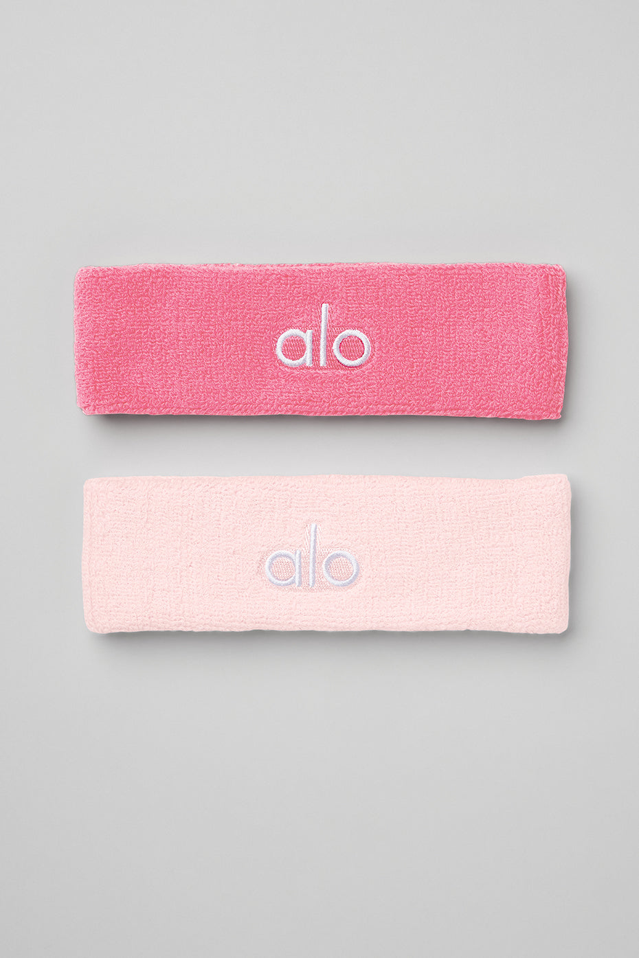 Glow Sweatband (2-Pack) - Pink Fuchsia/Powder Pink