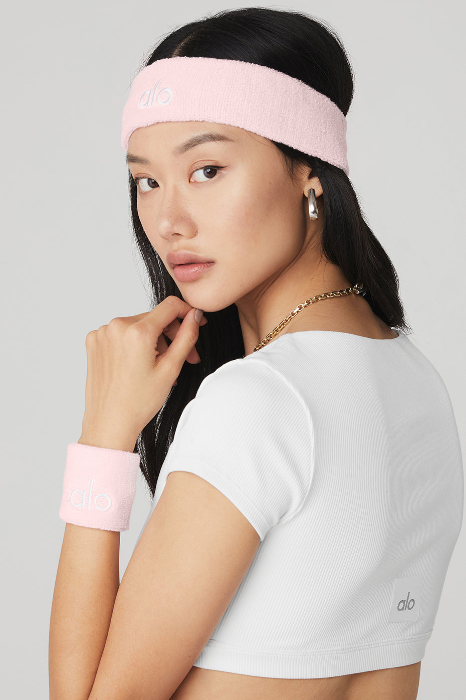 Glow Sweatband (2-Pack) - Pink Fuchsia/Powder Pink
