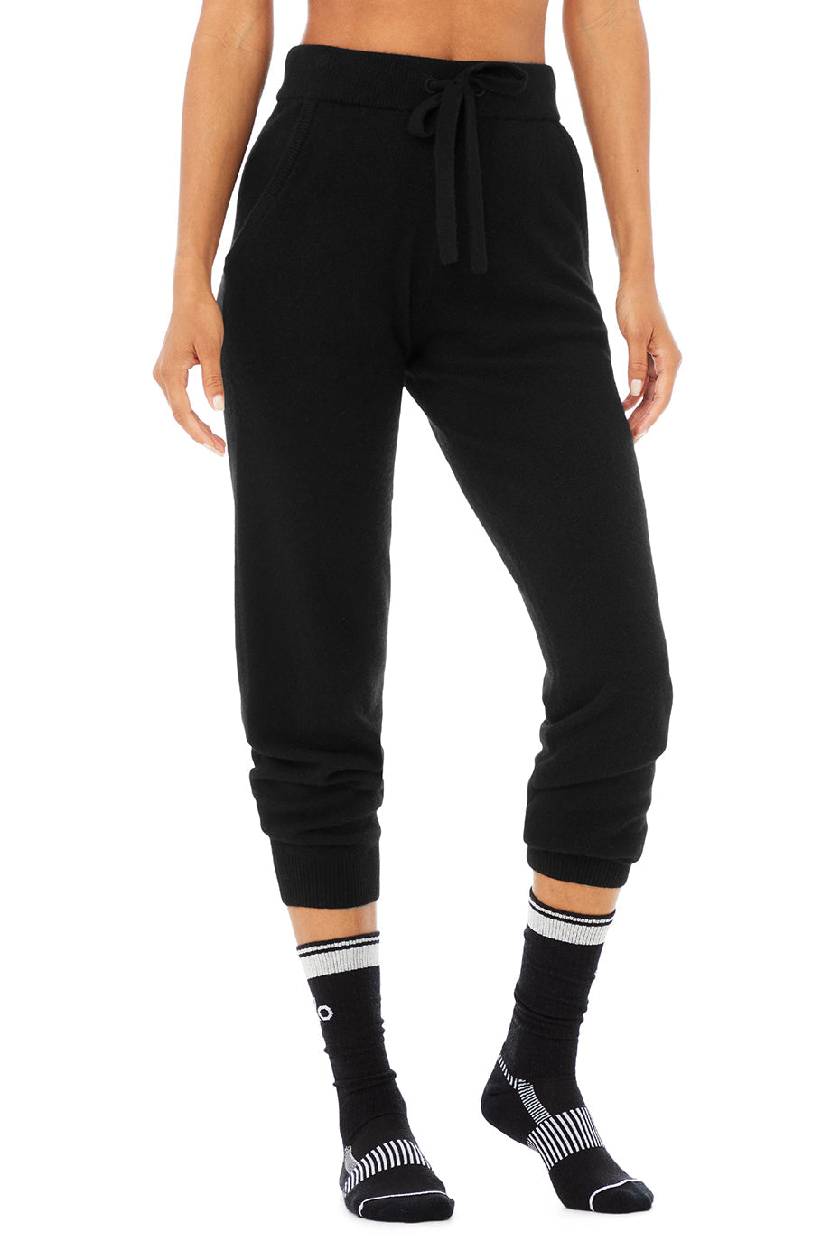 Women's Wool-Tech Crew Sock - Black