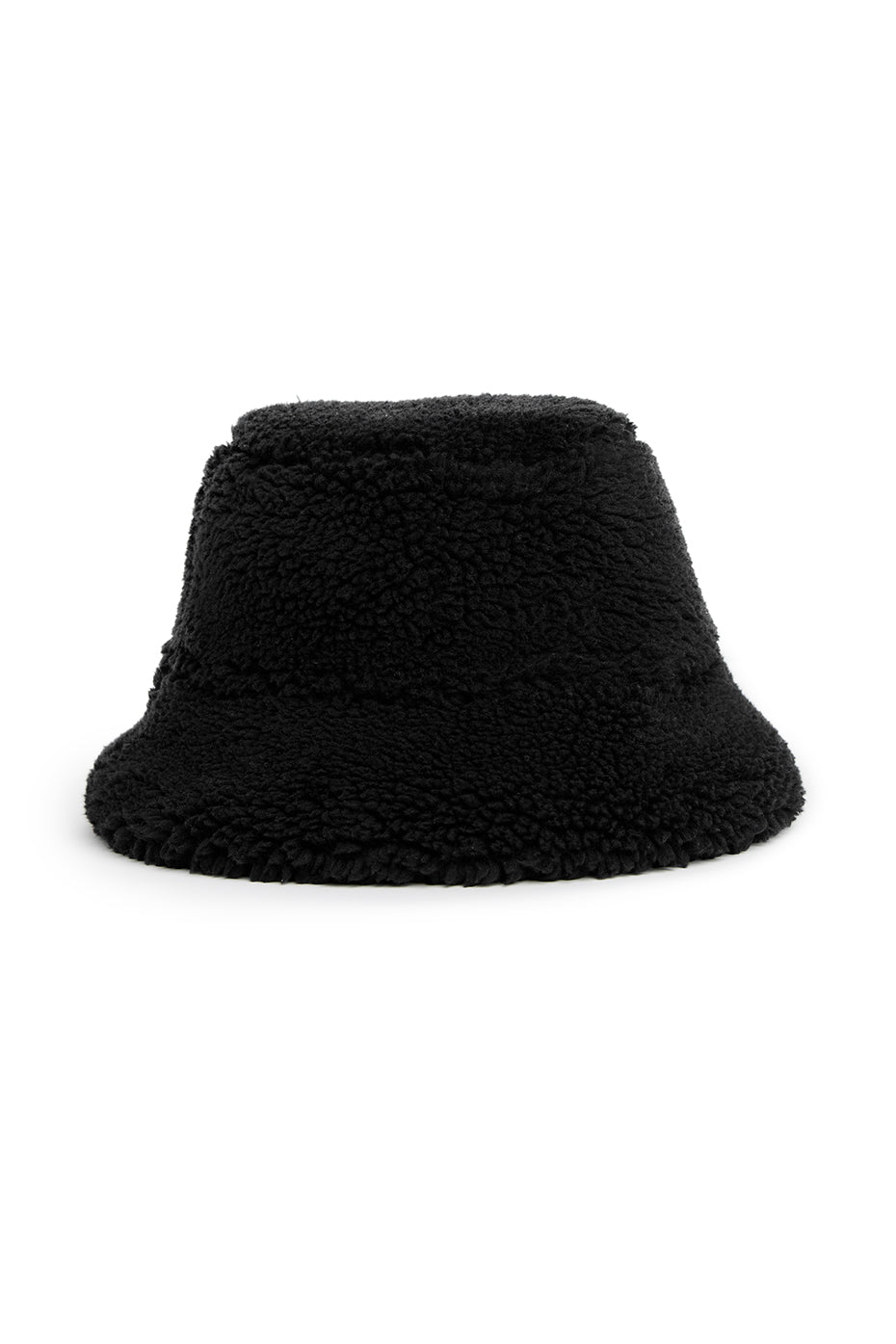 Foxy Sherpa Bucket Hat - Black