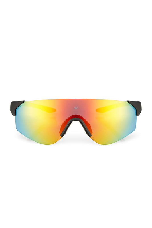 Speed Sunglasses - Orange Mirror/Black