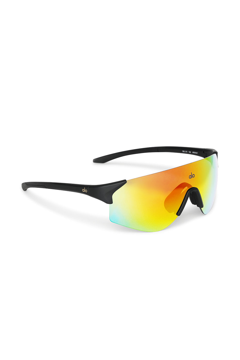 Speed Sunglasses - Orange Mirror/Black
